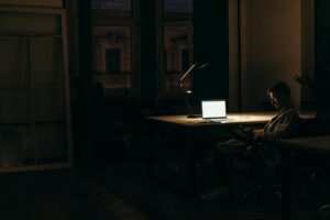CEO working
